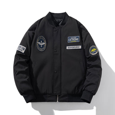 Japanese Style Embroidery Bomber Jacket