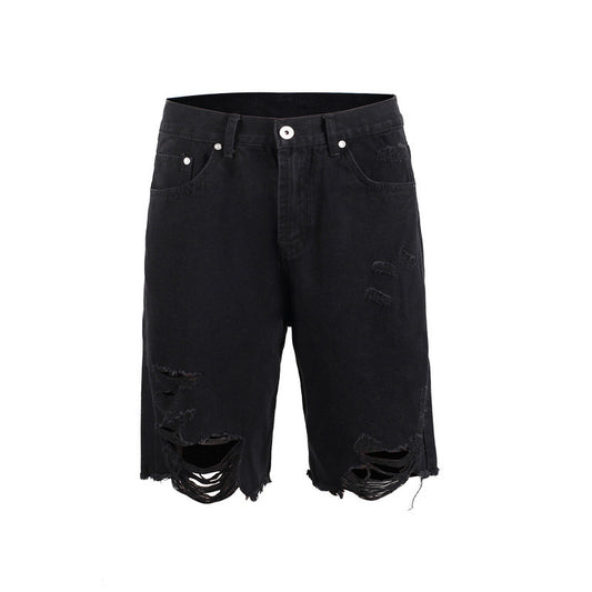 Loose Dad Denim Shorts