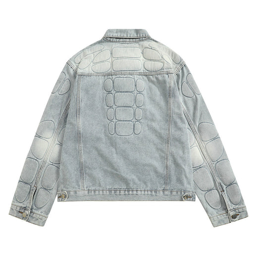 Skull Skeleton Denim Jacket