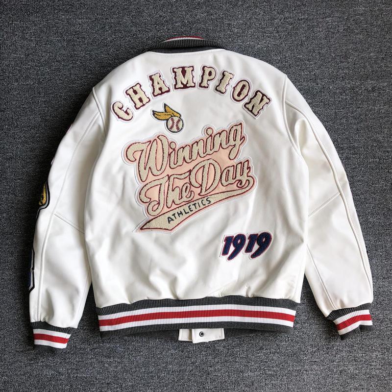 Leather Bomber Jacket