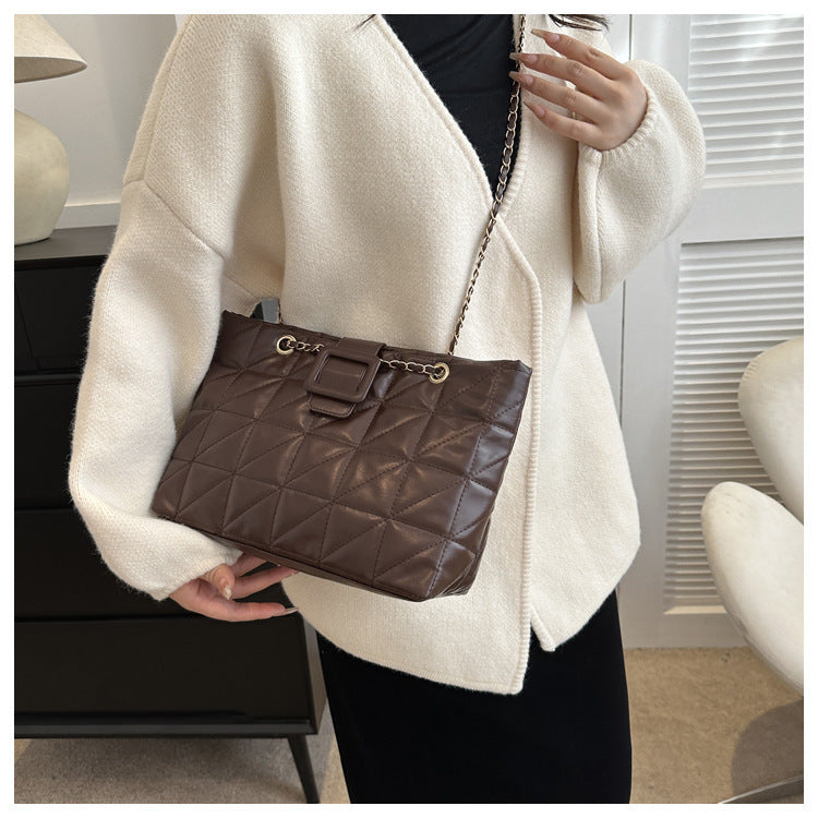 Chic Chanel-style Rhombus Chain Bag
