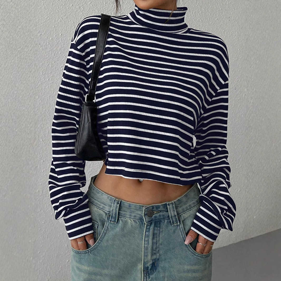 Striped Long Sleeve Top