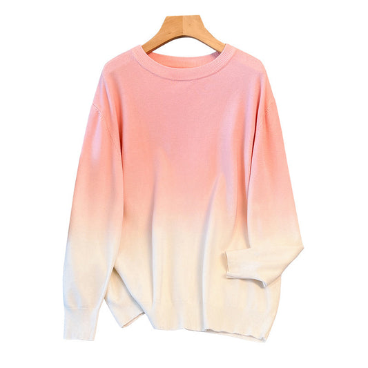 Loose Round Neck Pullover