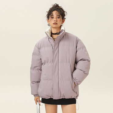 Fleece-Lined Puffer Jacket