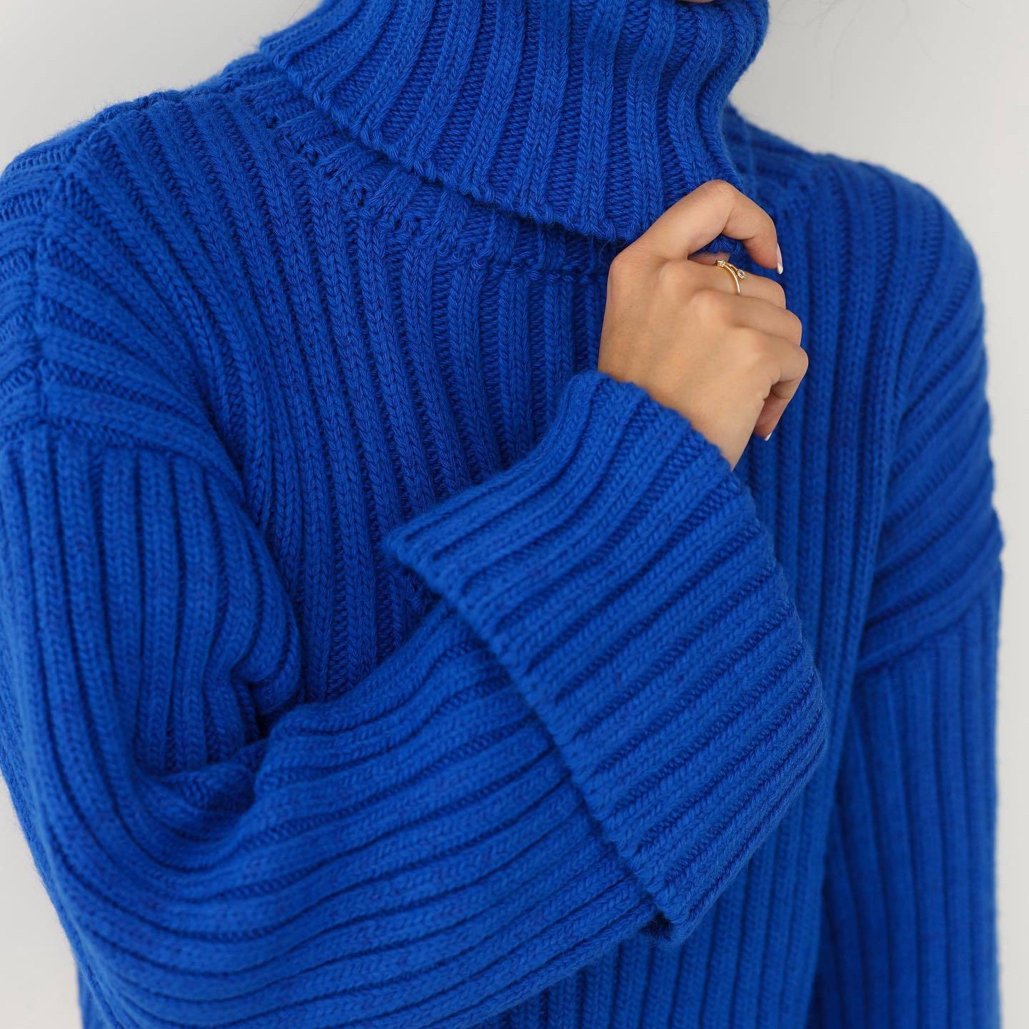 Striped Turtleneck Sweaters