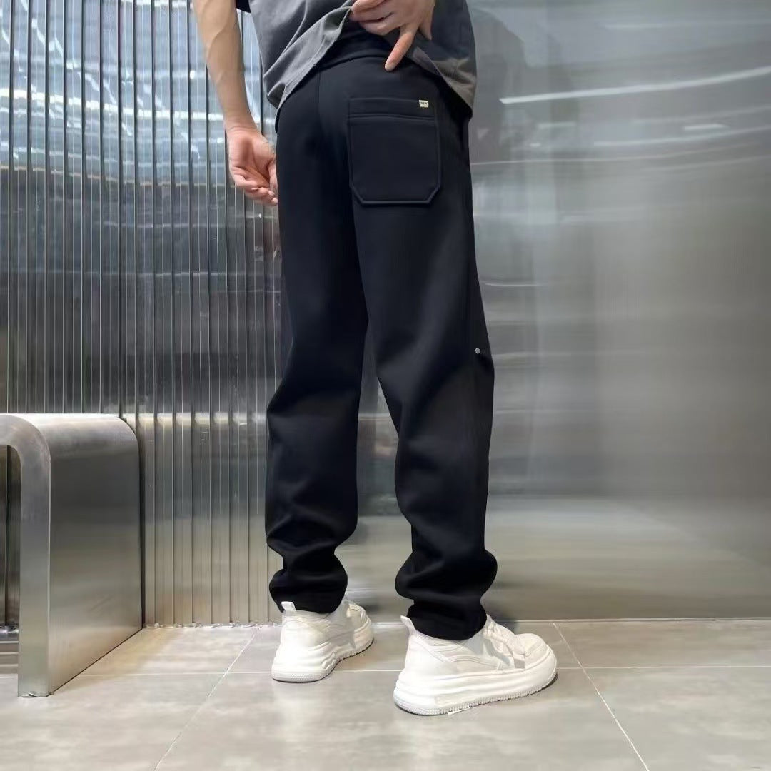 Loose Straight Track Sweatpant