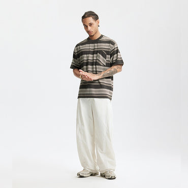Striped Pocket Tee