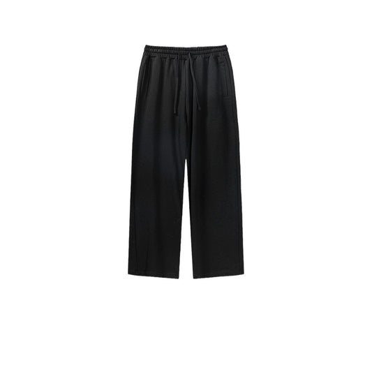 College Style Loose Straight Sweatpant
