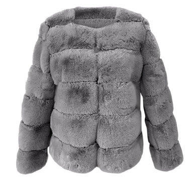 Artificial Fox Fur Coat