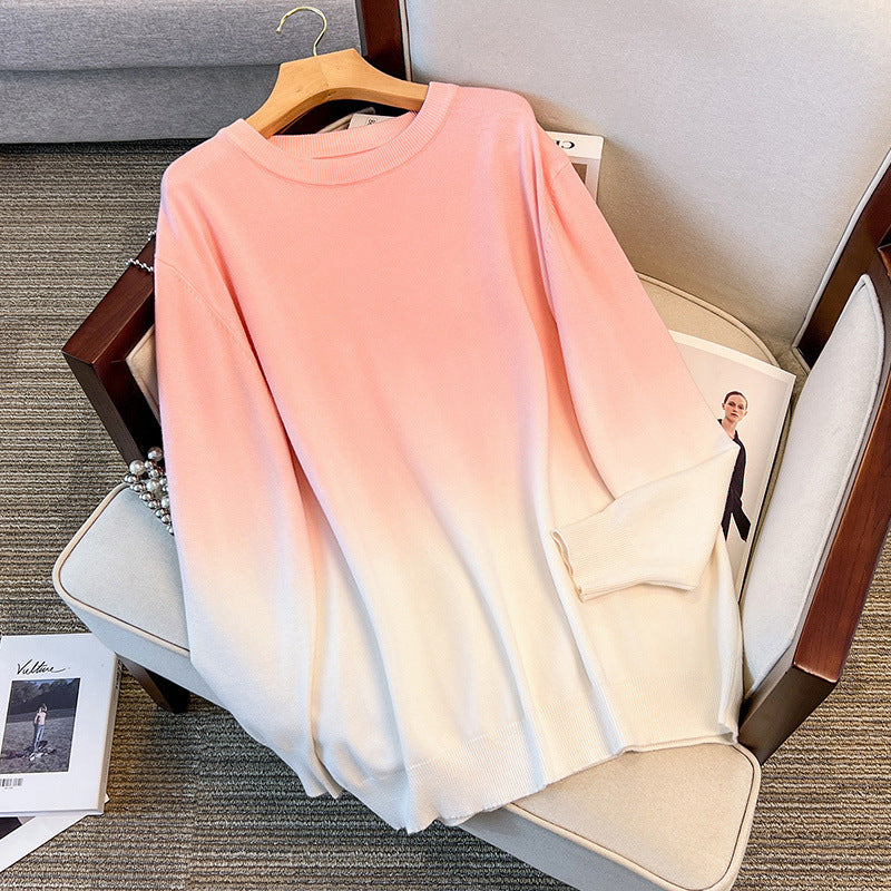 Loose Round Neck Pullover