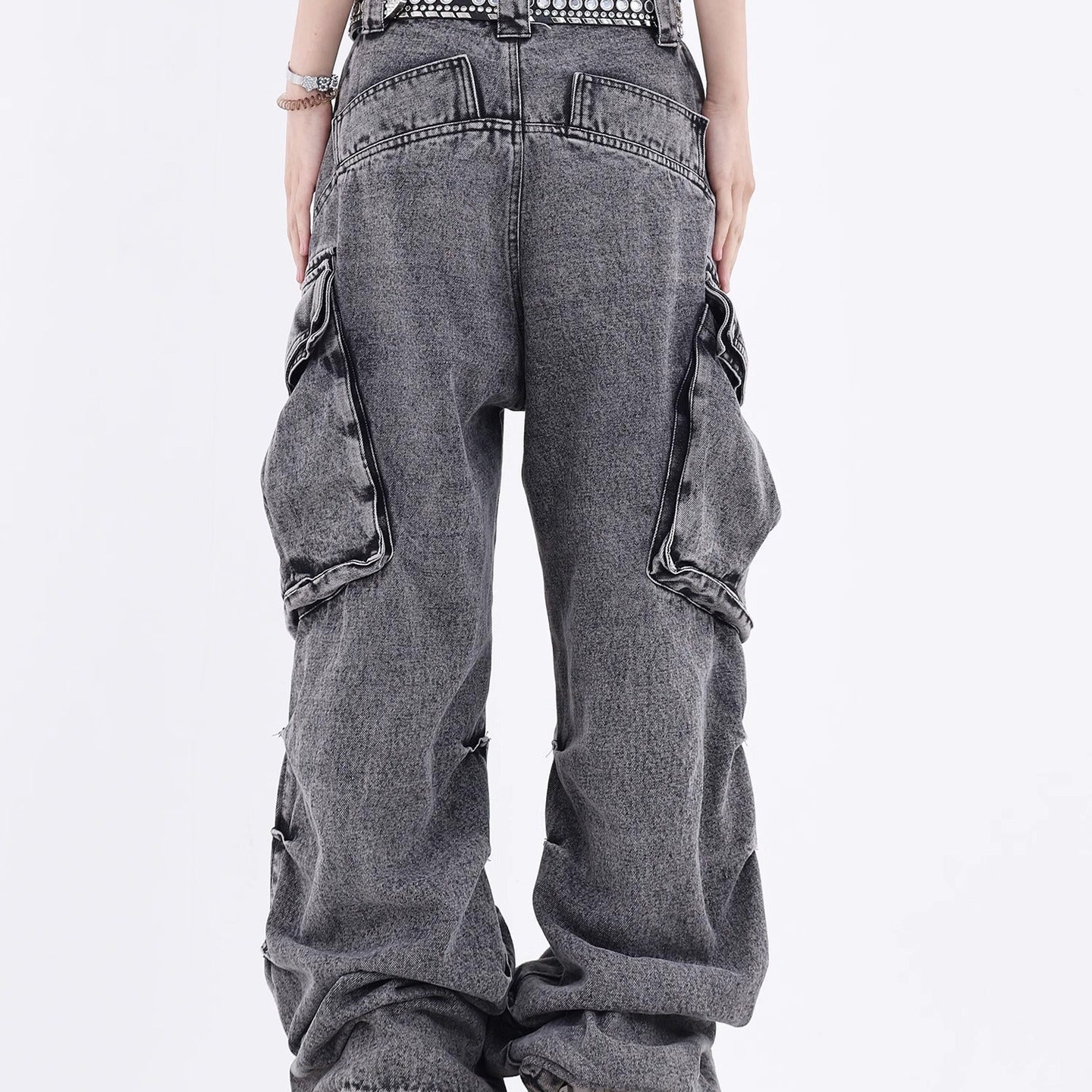Wide Leg Straight Jeans