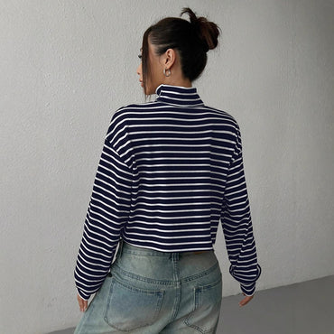 Striped Long Sleeve Top
