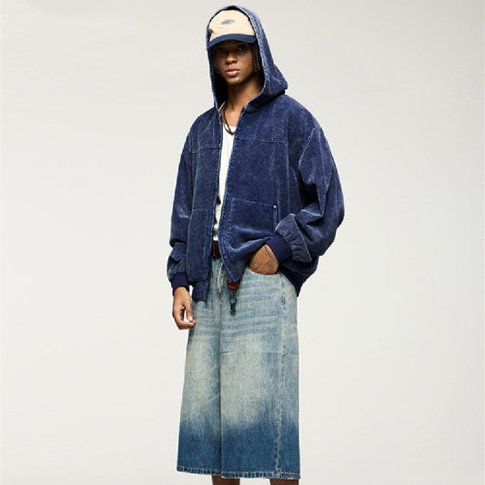 StormWash Hooded Denim Jacket