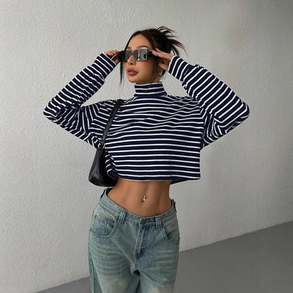 Striped Long Sleeve Top