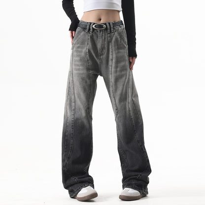 Tie-dye Gradient Denim