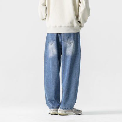 Retro White Ripped Denim