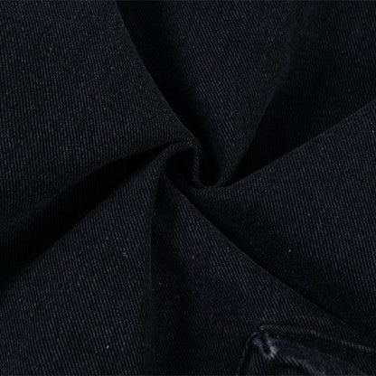 Multi-Pocket Workwear Denim