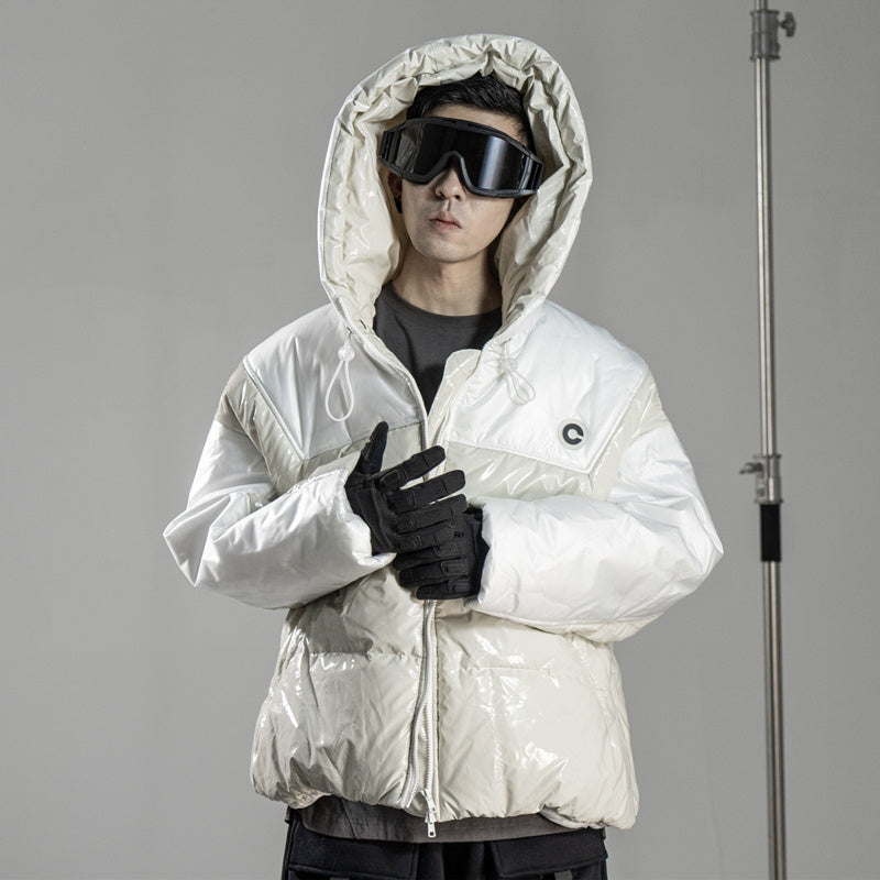 Thickened Hooded Puffer Jacket