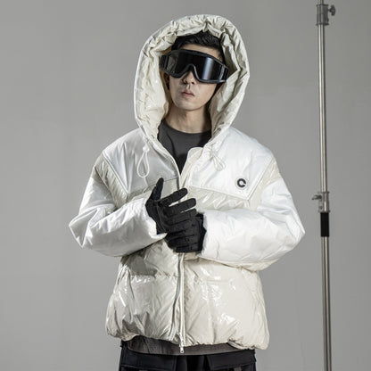 Thickened Hooded Puffer Jacket