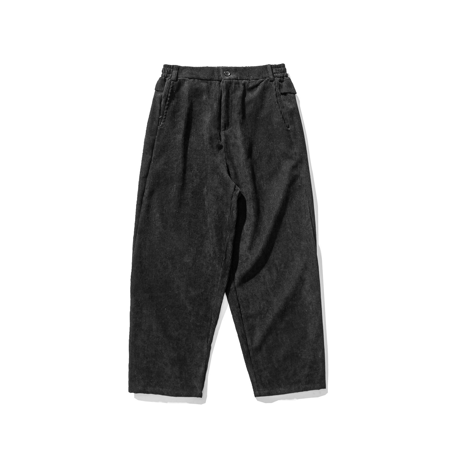 Wide-Leg Corduroy Pants