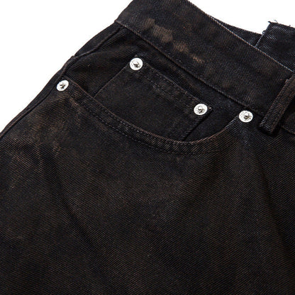 Waste Soil Spray Painting Denim