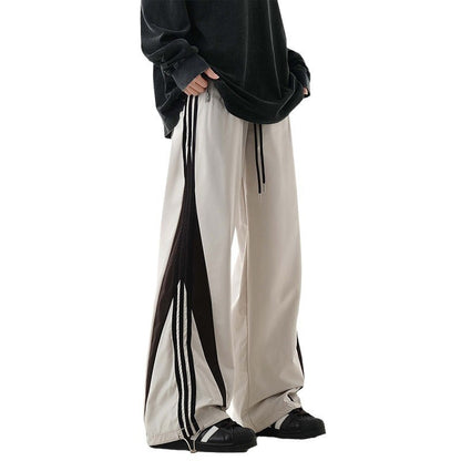 American Retro Striped Sweatpant