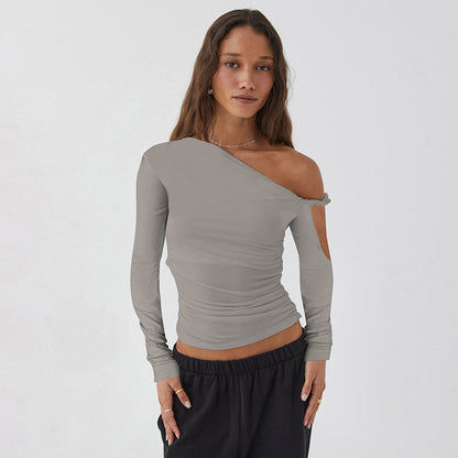 Asymmetric One-Shoulder Top