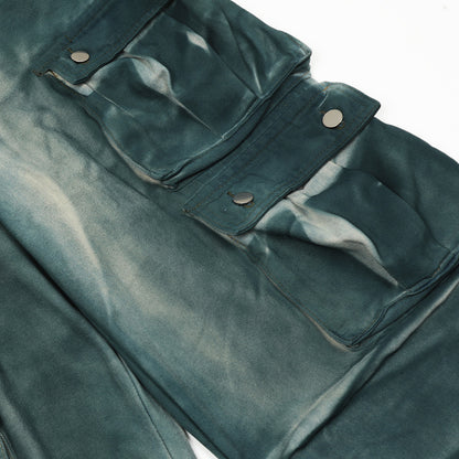 Hand Painted Paint Loose Denim