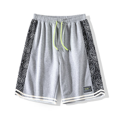 Paisley Panel Sport Shorts