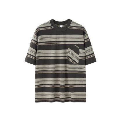 Striped Pocket Tee