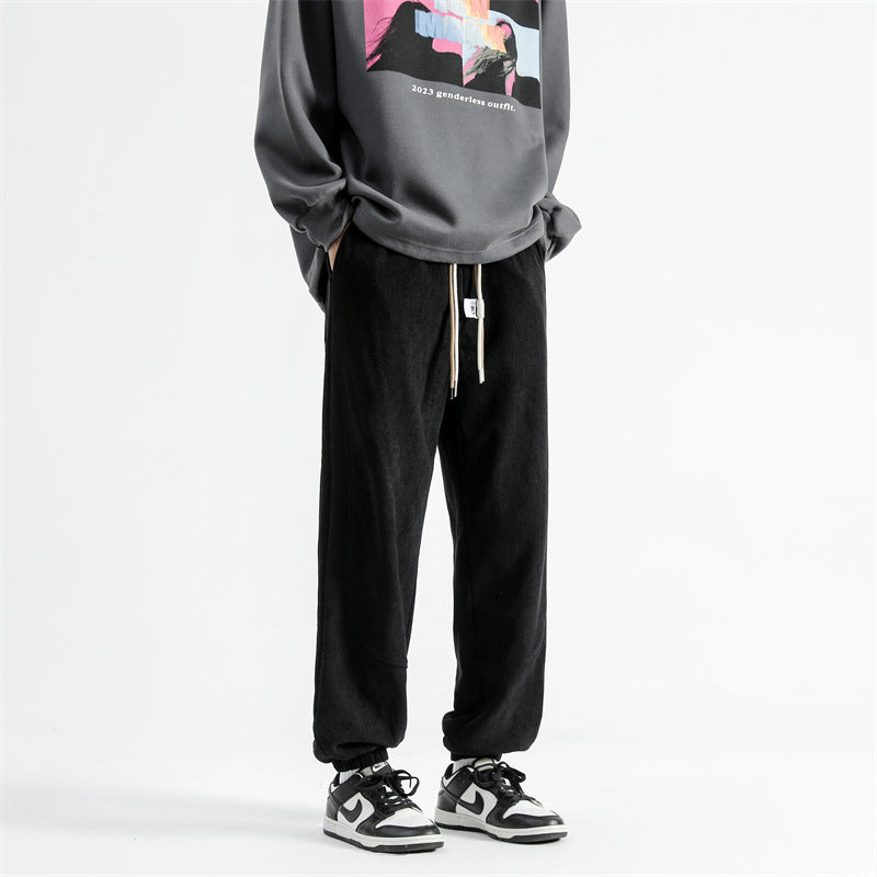 Ankle-tied Track Sweatpant