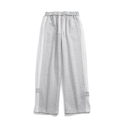 Patchwork Split Track Sweatpant