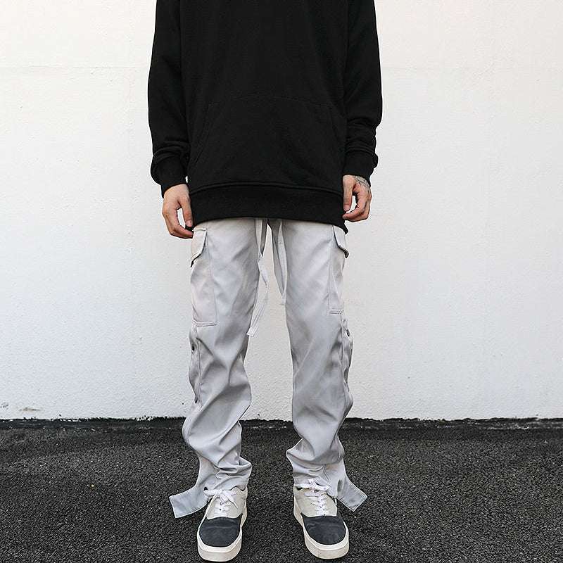 Ankle Snap Cargo Pants