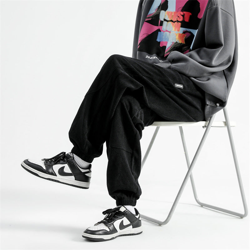 Ankle-tied Track Sweatpant