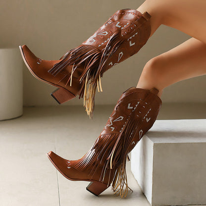 High Heel Tassel