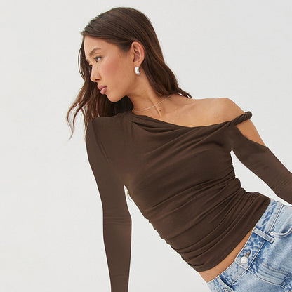 Asymmetric One-Shoulder Top