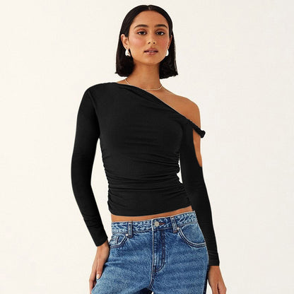 Asymmetric One-Shoulder Top