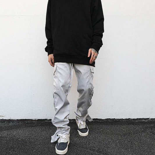 Ankle Snap Cargo Pants
