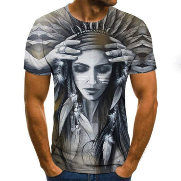 3DT Horror Skull Short Sleeve