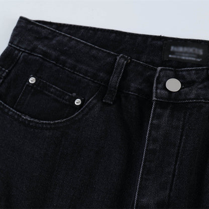 Multi-Pocket Workwear Denim