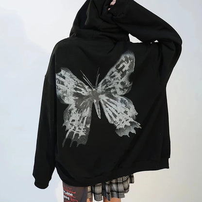 Loose Street Sports Zipper Cardigan