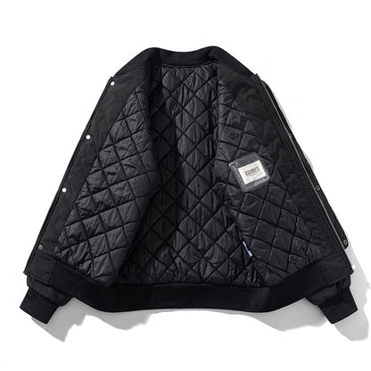 Japanese Style Embroidery Bomber Jacket