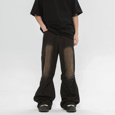 Gradient Distressed Jeans