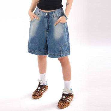 Baggy Denim Shorts Men And Women