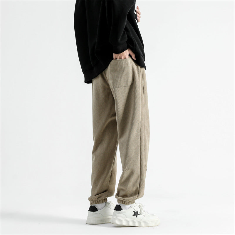 Ankle-tied Track Sweatpant