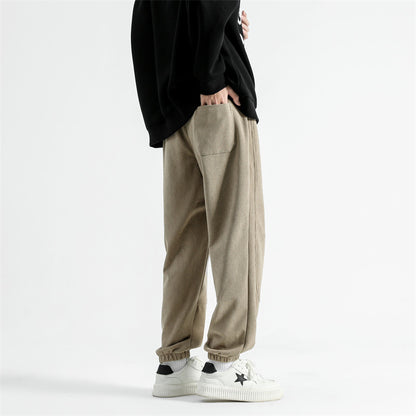 Ankle-tied Track Sweatpant