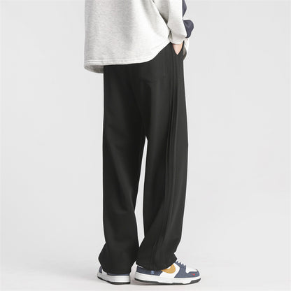 New Drawstring Straight Sweatpant