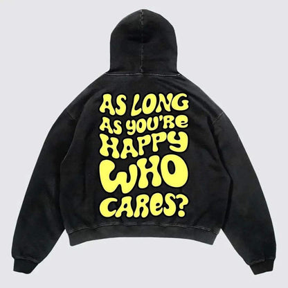Letter Streetwear Hoodie