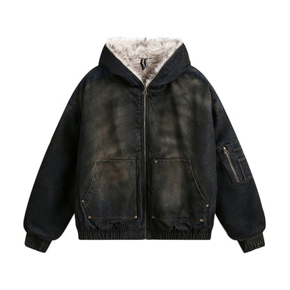 Distressed Dirty Denim