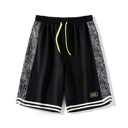 Paisley Panel Sport Shorts